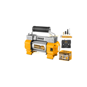 "Ingco AAC2508 Portable Air Compressor 8L Tank 0.8HP – Oil-Free and Lightweight"