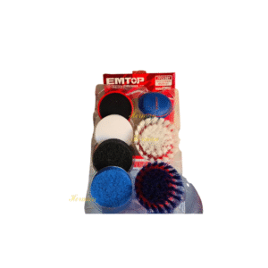 Emtop 5-Piece Cleaning Brush Set – Multi-purpose durable cleaning brushes for home & workshop use