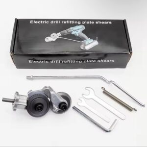 Electric Drill Refitting Plate Shears Metal Sheet Cutter Attachment – Herman Safety & Machinery
