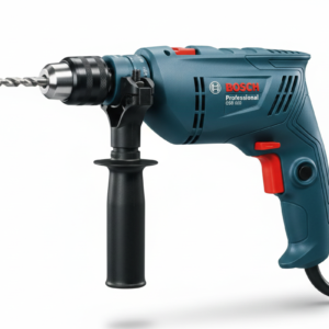 “Bosch 13mm 600W Impact Drill – Heavy-duty electric drill for wood, metal, and concrete.”