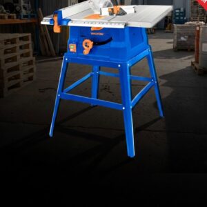 1500W table saw machine for accurate wood cutting in workshop