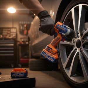 20V Cordless Impact Wrench – high torque battery power tool for automotive and workshop use