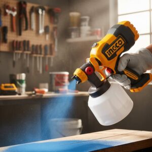 INGCO 20V cordless spray gun 800ml per minute CSGLI20042