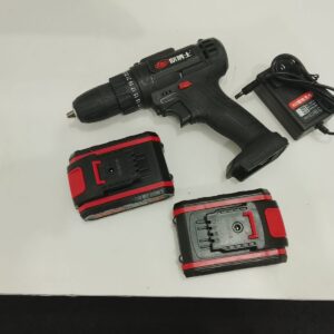 36V Cordless Lithium-Ion Drill Kit with Two Batteries Charger and Carry Case