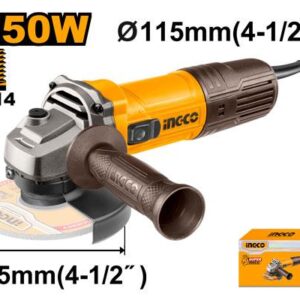 INGCO AG75028-8 750W 115mm Angle Grinder 12000 RPM