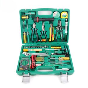 Feibad F28-8032 Professional 32 Piece Telecommunication Tool Set with Carry Case