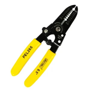 Uyustools PEL265 6.5 inch 165mm wire stripper and cutter for 10-22 AWG copper wires