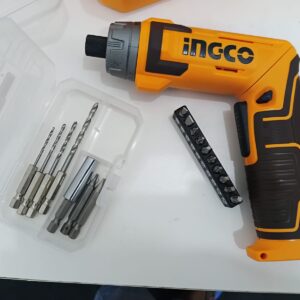 INGCO CSDLI08025 8V Cordless Screwdriver with USB Type-C Charging and LED Light