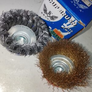 BRANCA 3" Wire Cup Brush | Angle Grinder Rust Remover