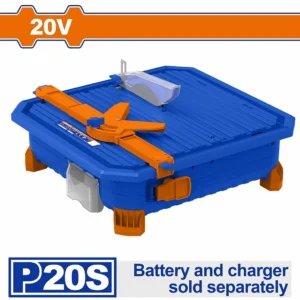 WADFOW 20V Cordless Tile Cutter WUU1501 with 110mm Blade and 24mm Cutting Depth